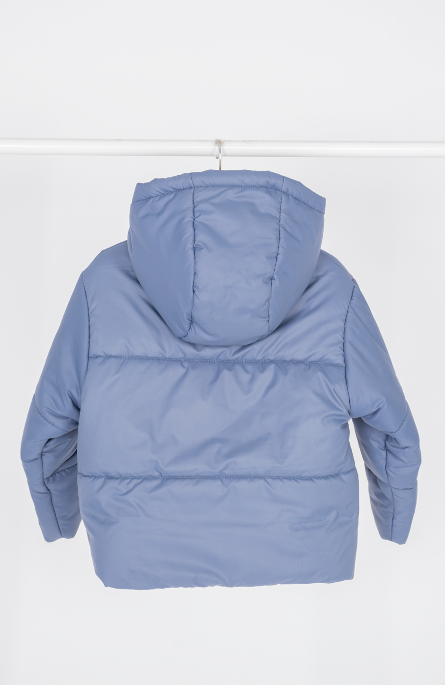 کاپشن پافر شمعی راه راه