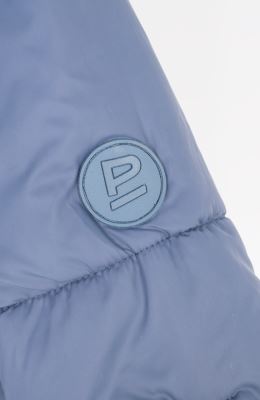 کاپشن پافر شمعی راه راه