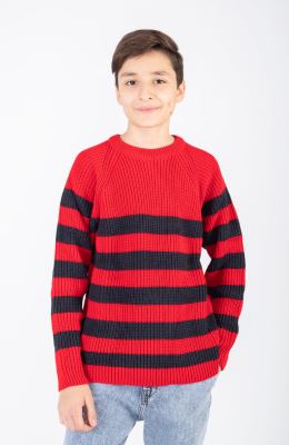 پلیور آستین رگلان راه راه