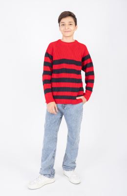 پلیور آستین رگلان راه راه