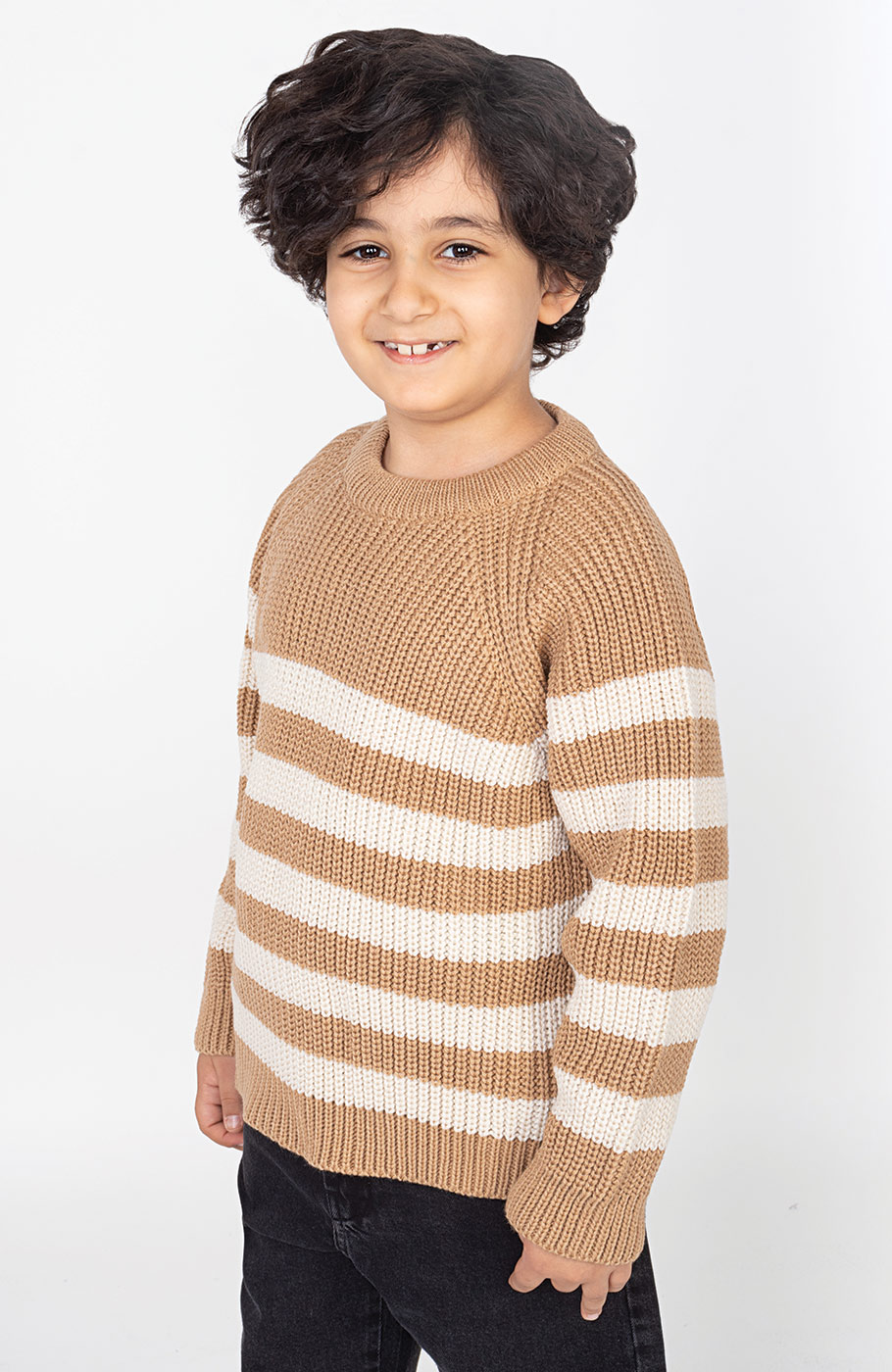 پلیور آستین رگلان راه راه