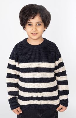 پلیور آستین رگلان راه راه