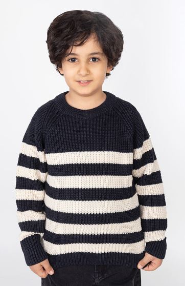 پلیور آستین رگلان راه راه