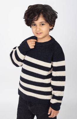 پلیور آستین رگلان راه راه