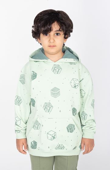 هودی دورس سه نخ خار خورده تمام چاپ