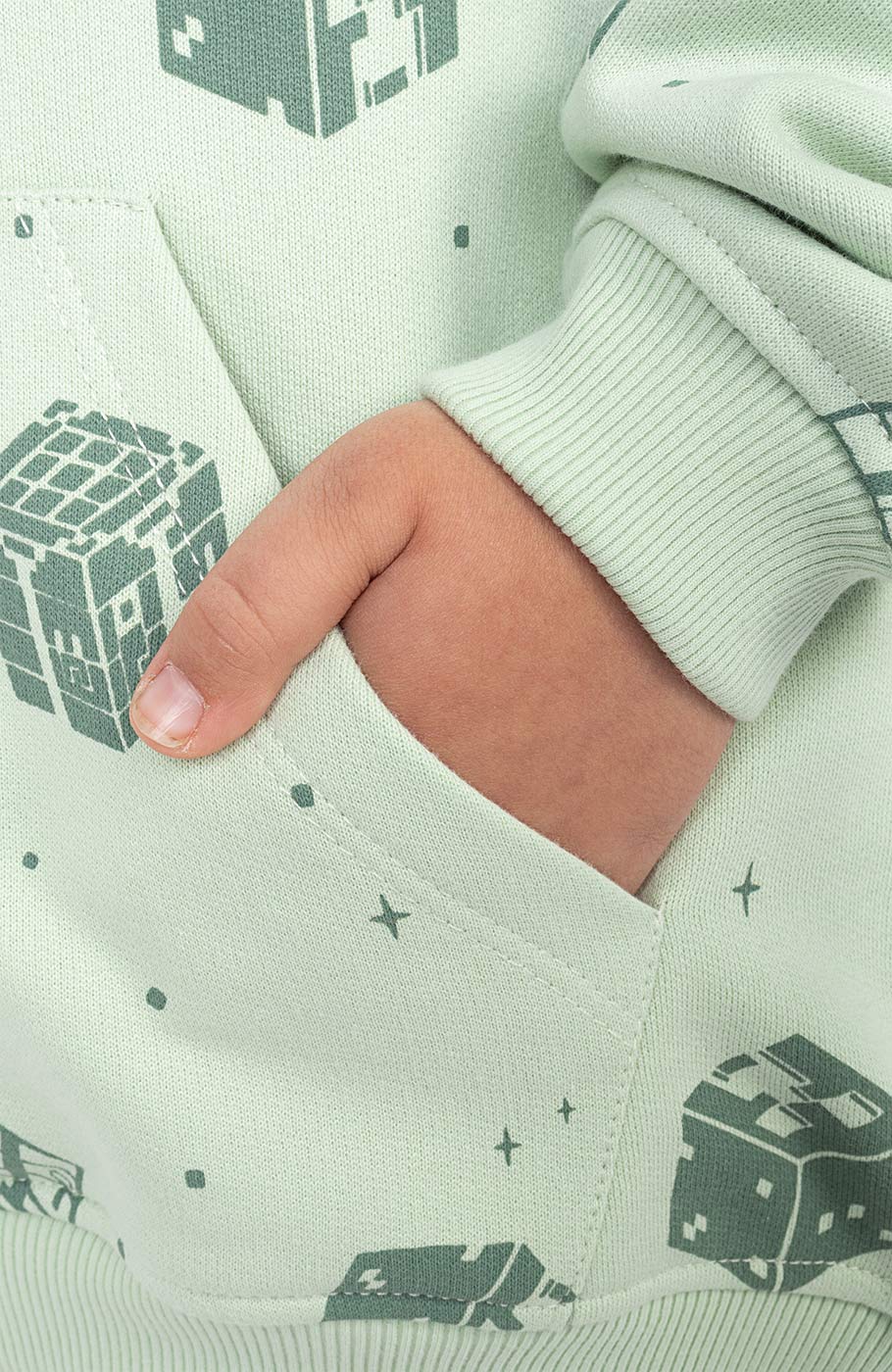 هودی دورس سه نخ خار خورده تمام چاپ