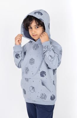 هودی دورس سه نخ خار خورده تمام چاپ