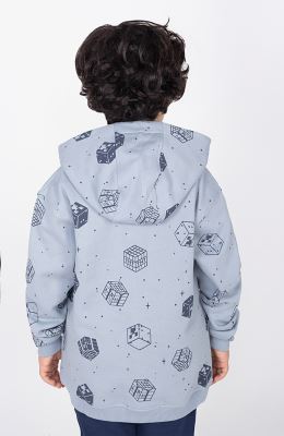 هودی دورس سه نخ خار خورده تمام چاپ