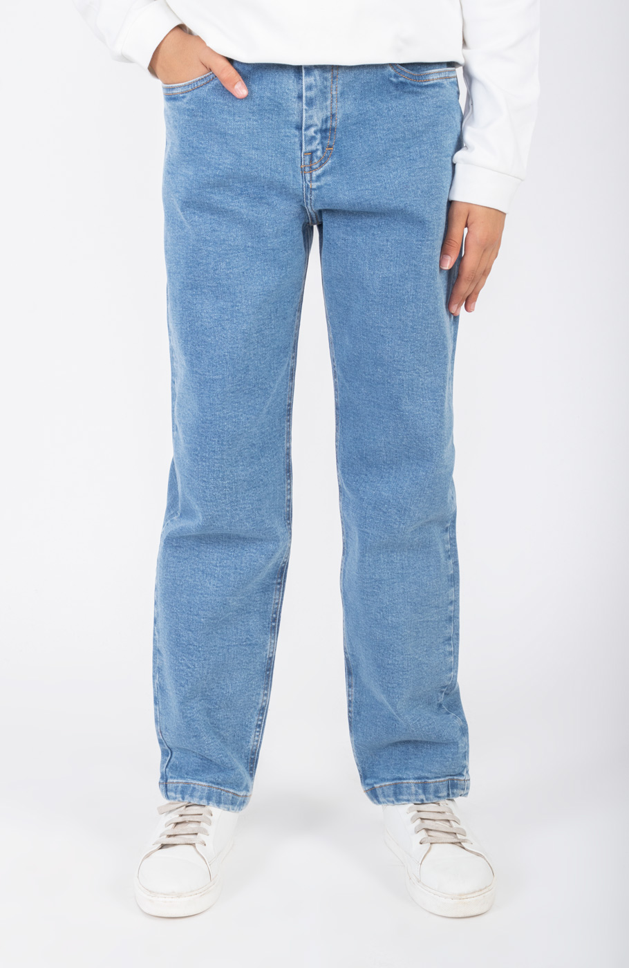 شلوار جین دمپا ساسون دار