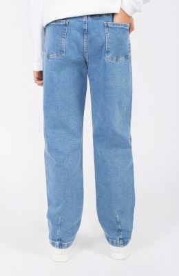 شلوار جین دمپا ساسون دار