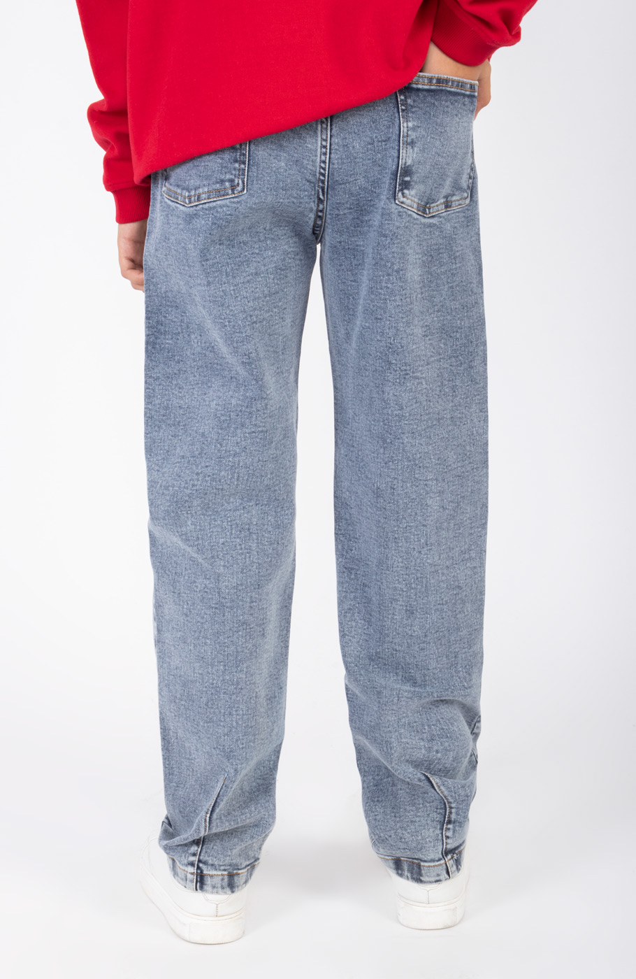 شلوار جین دمپا ساسون دار