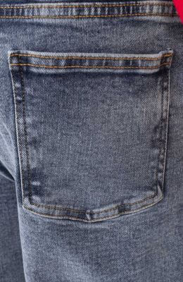 شلوار جین دمپا ساسون دار