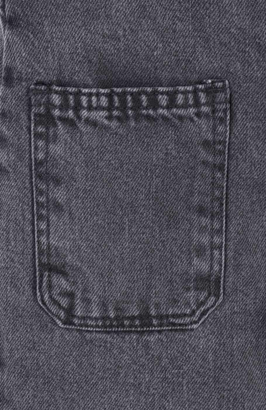 شلوار جین بگی جلو جیب دار