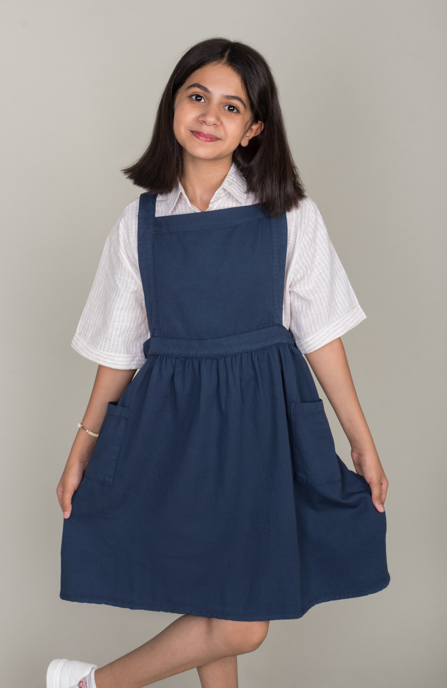 سارافون کتان پیش بندی