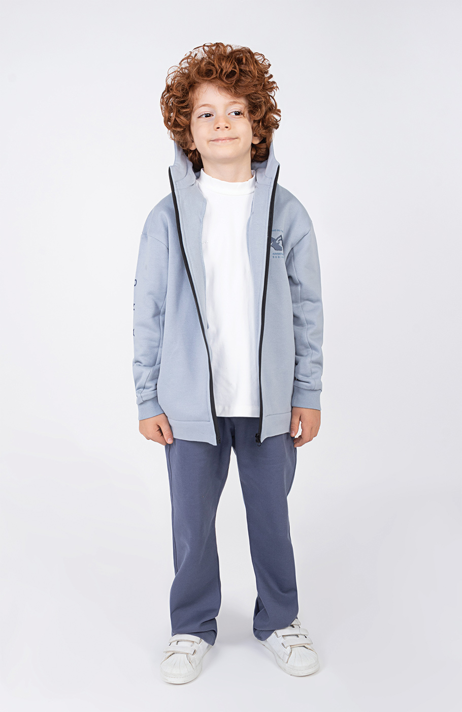 سوییت شرت دورس سه نخ خار خورده (ست با کد 11412)