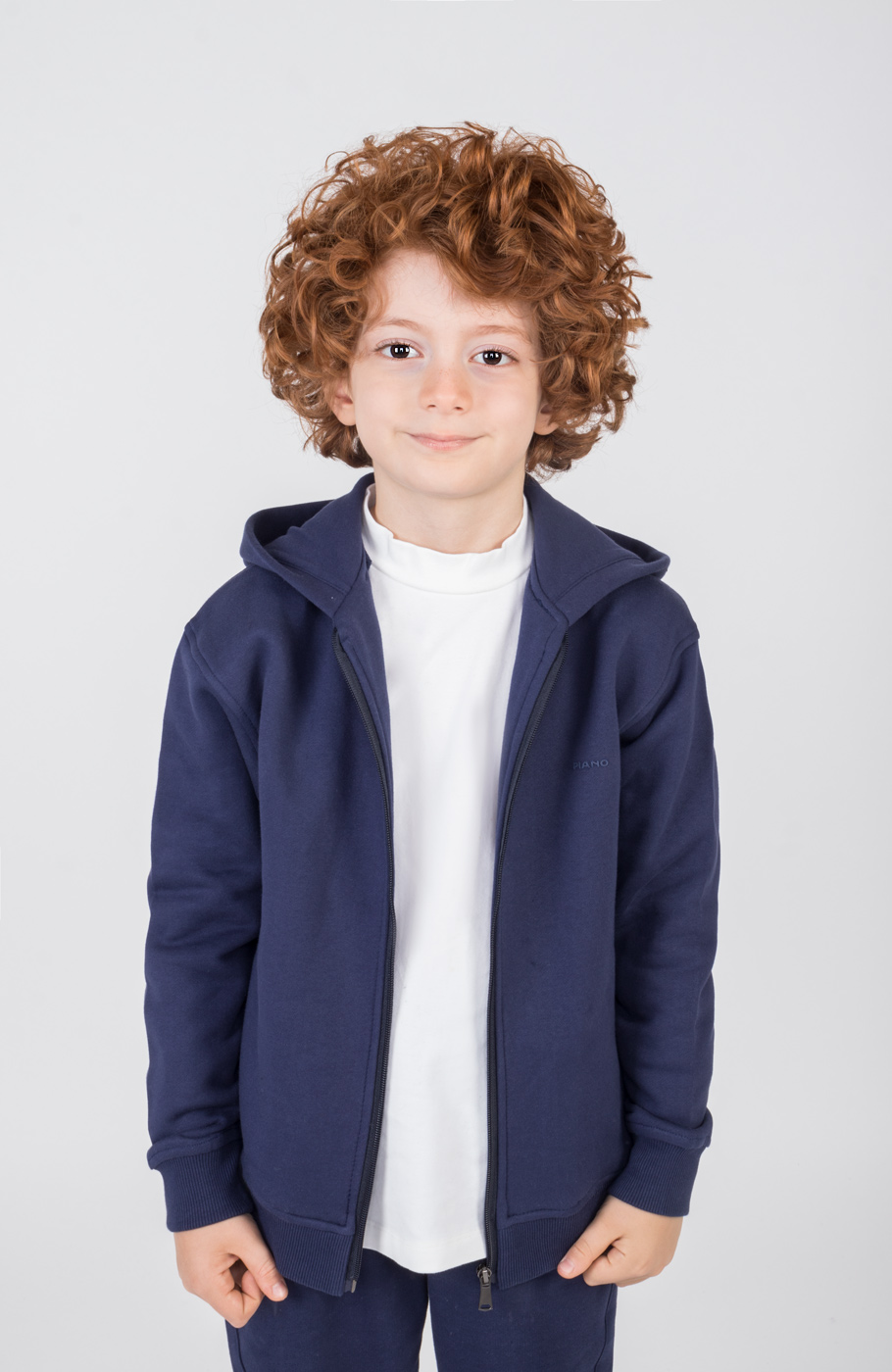 سوییت شرت دورس سه نخ فاقد جنسیت (ست با کد 11414)