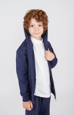 سوییت شرت دورس سه نخ فاقد جنسیت (ست با کد 11414)