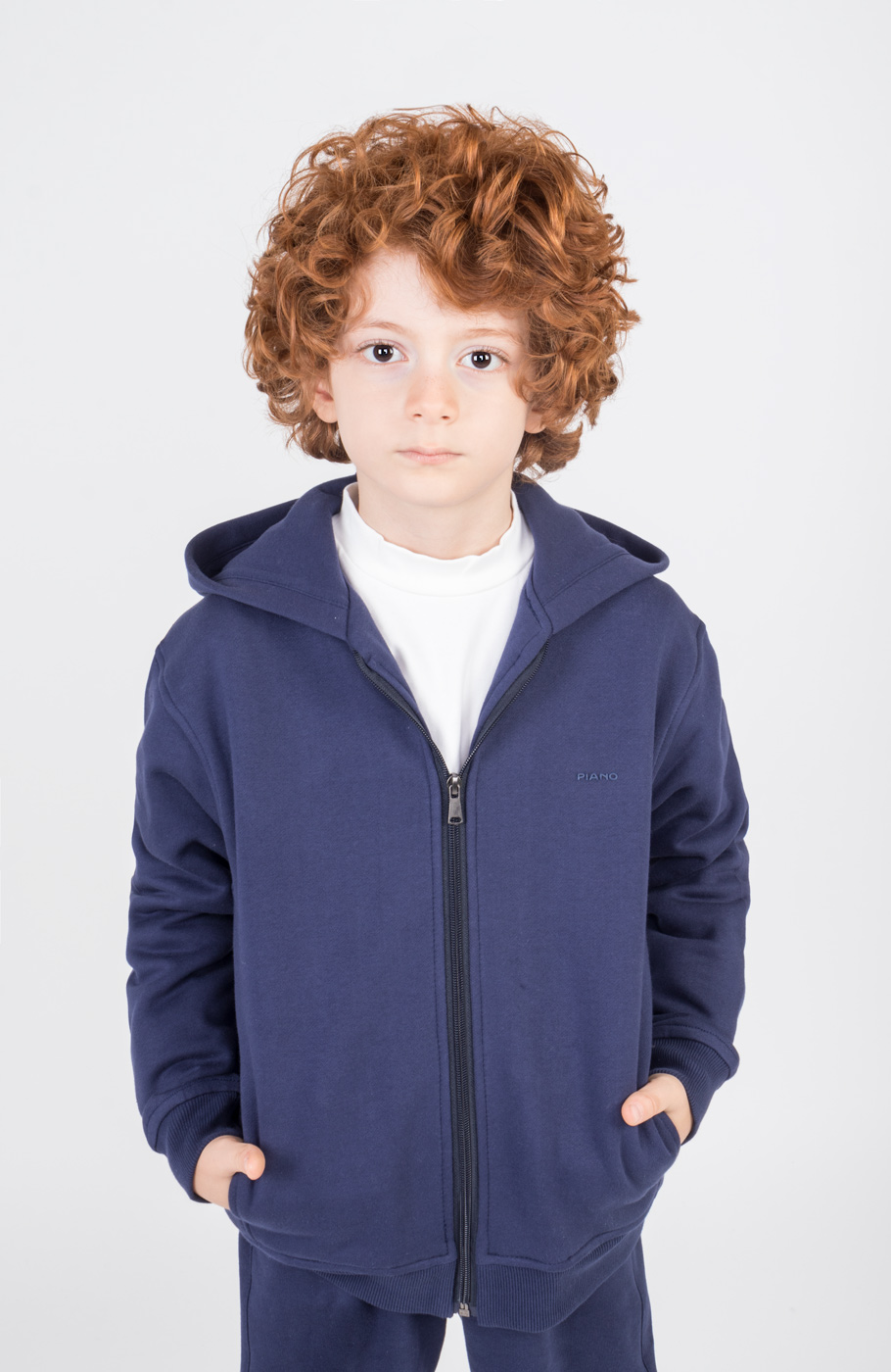 سوییت شرت دورس سه نخ فاقد جنسیت (ست با کد 11414)