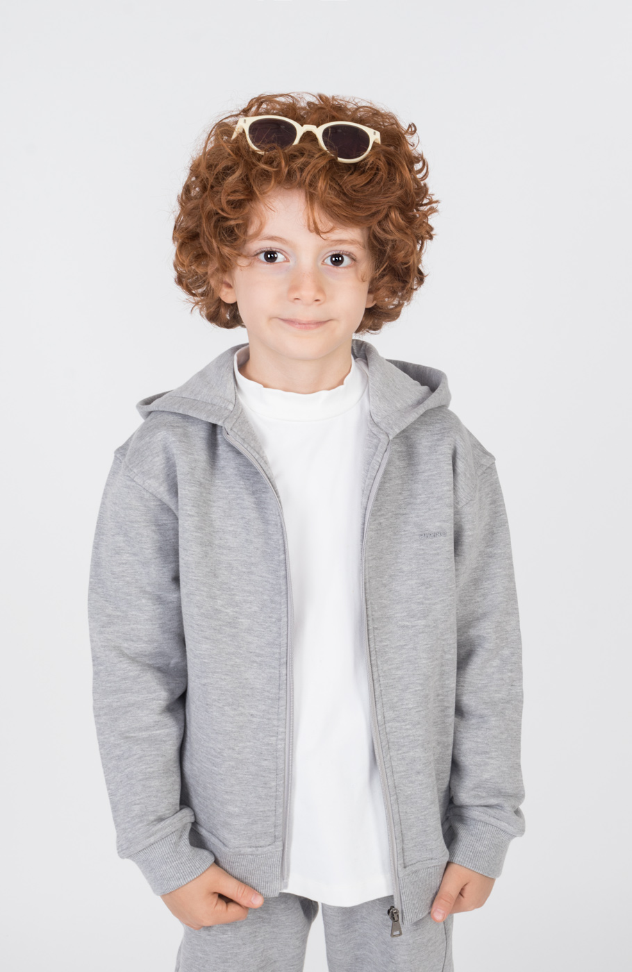 سوییت شرت دورس سه نخ فاقد جنسیت (ست با کد 11414)