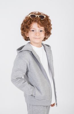 سوییت شرت دورس سه نخ فاقد جنسیت (ست با کد 11414)