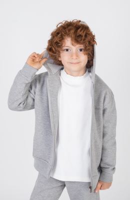 سوییت شرت دورس سه نخ فاقد جنسیت (ست با کد 11414)