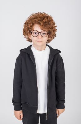 سوییت شرت دورس سه نخ فاقد جنسیت (ست با کد 11414)