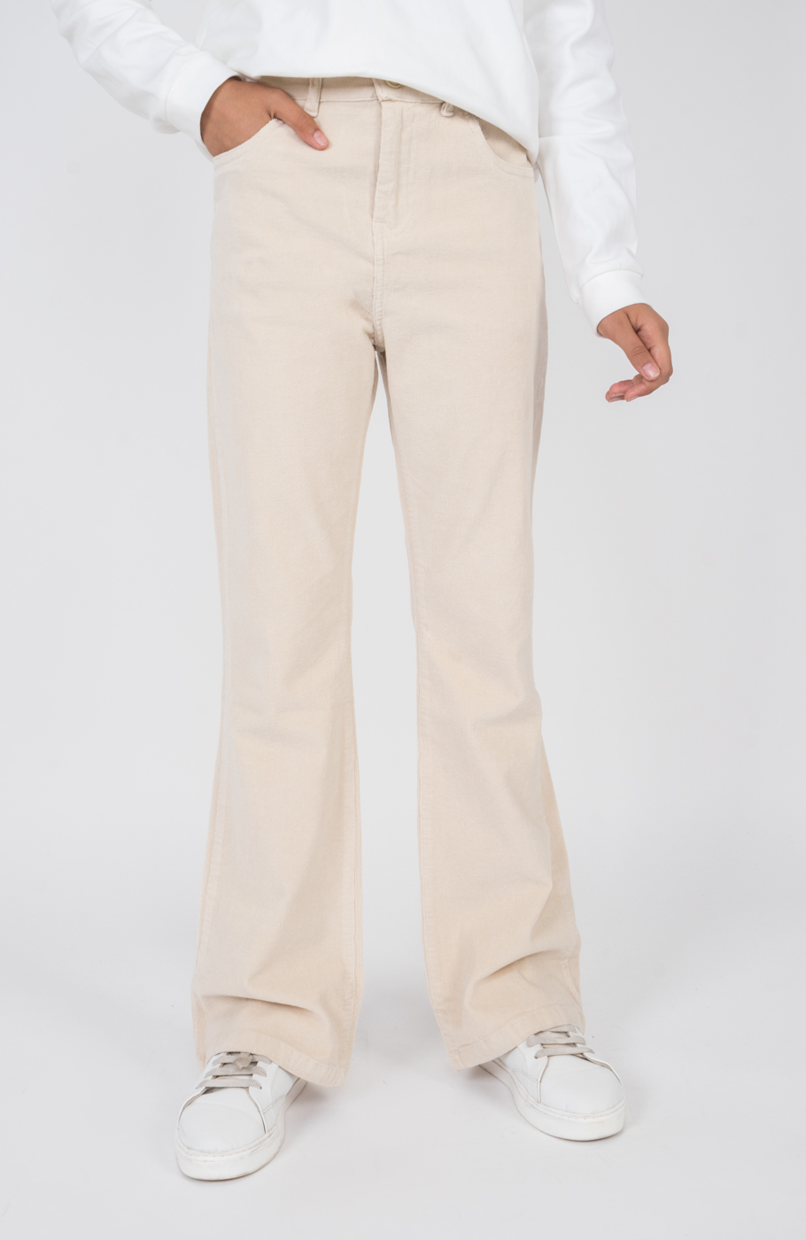 شلوار مخمل کبریتی فلر