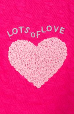 بلوز ژاکارد قلبی ریز