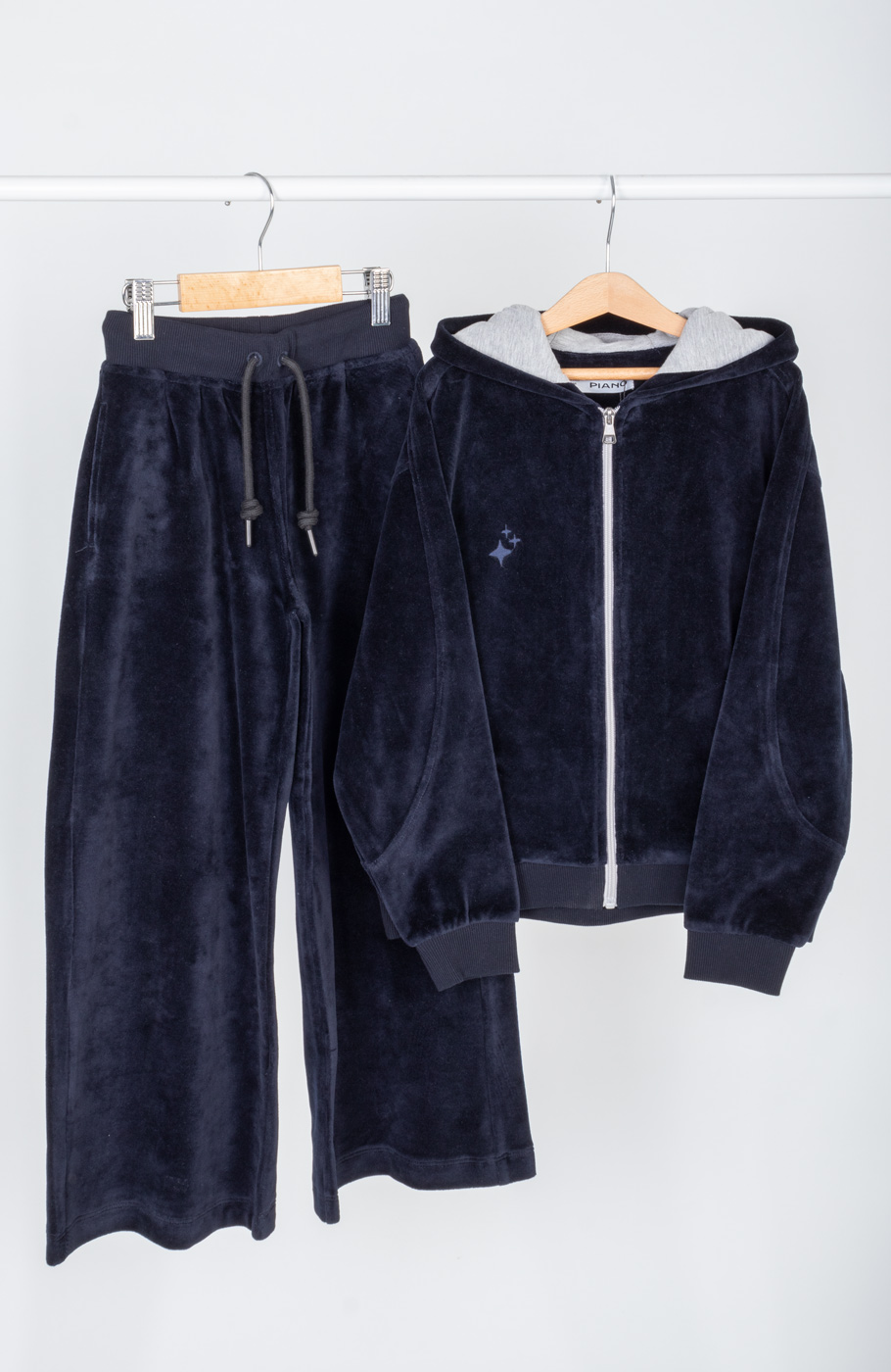 سوییت شرت مخمل برش دار (ست با کد 10739)