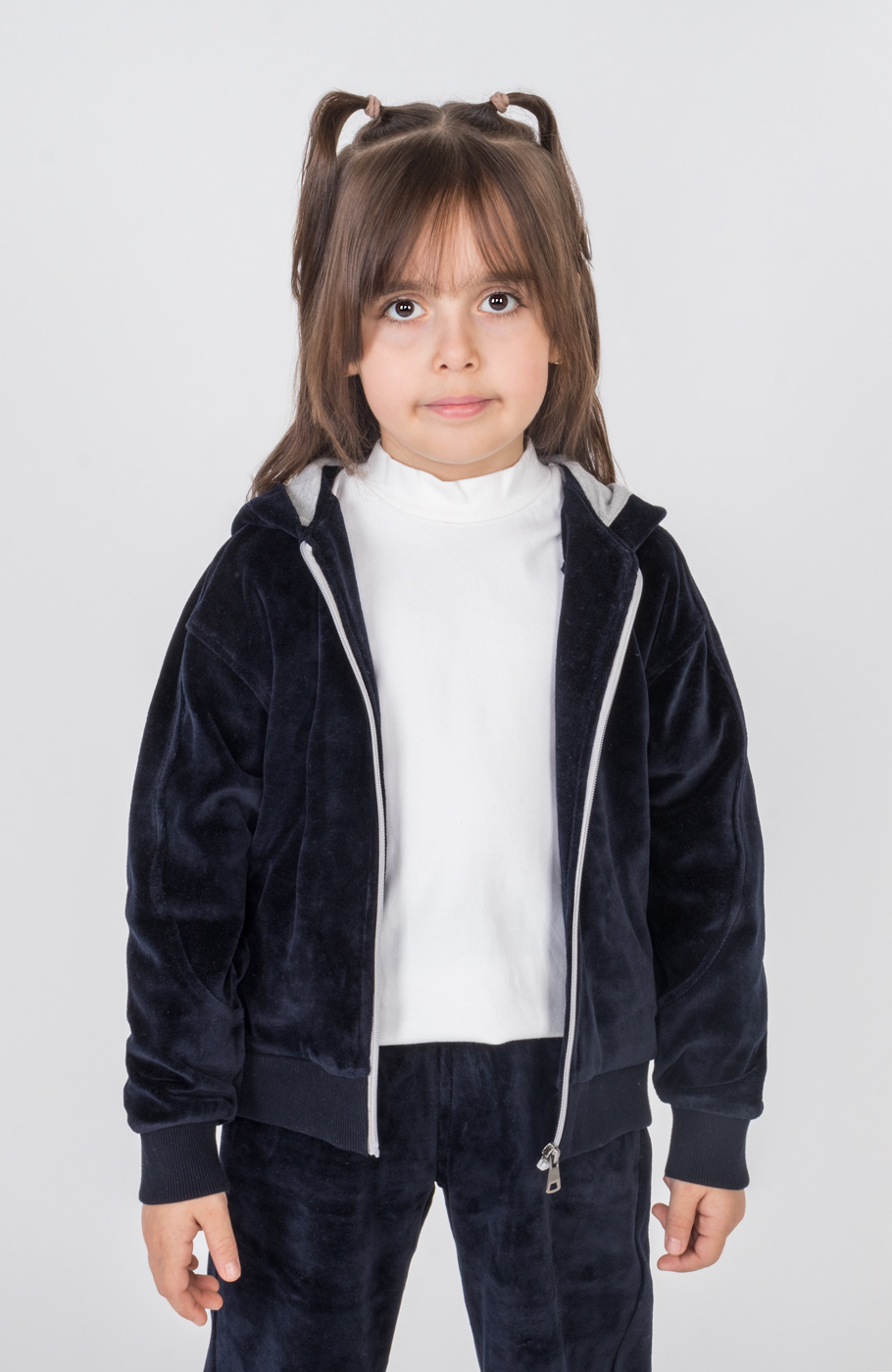 سوییت شرت مخمل برش دار (ست با کد 10737)