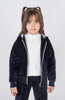 سوییت شرت مخمل برش دار (ست با کد 10737)