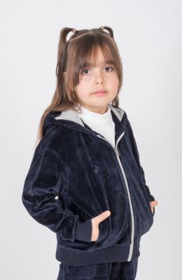 سوییت شرت مخمل برش دار (ست با کد 10737)