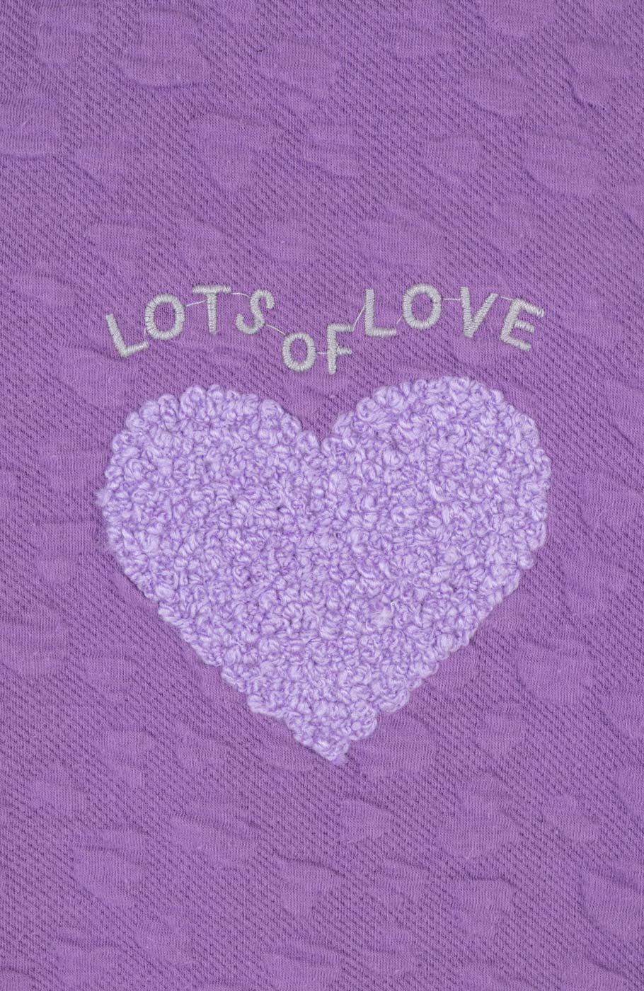 بلوز ژاکارد قلبی ریز