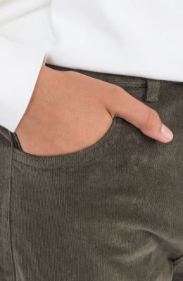 شلوار مخمل کبریتی فلر