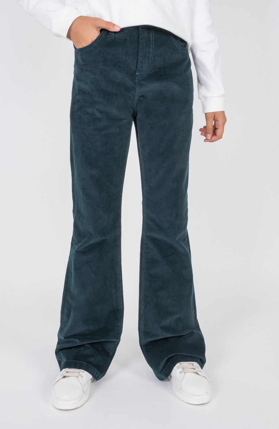 شلوار مخمل کبریتی فلر