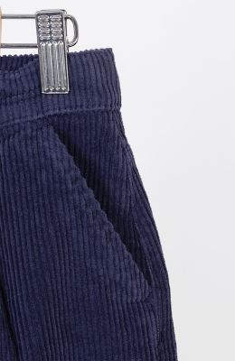 شلوار مخمل پیلی دار