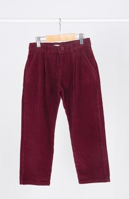 شلوار مخمل پیلی دار