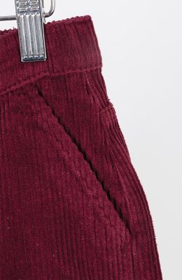 شلوار مخمل پیلی دار