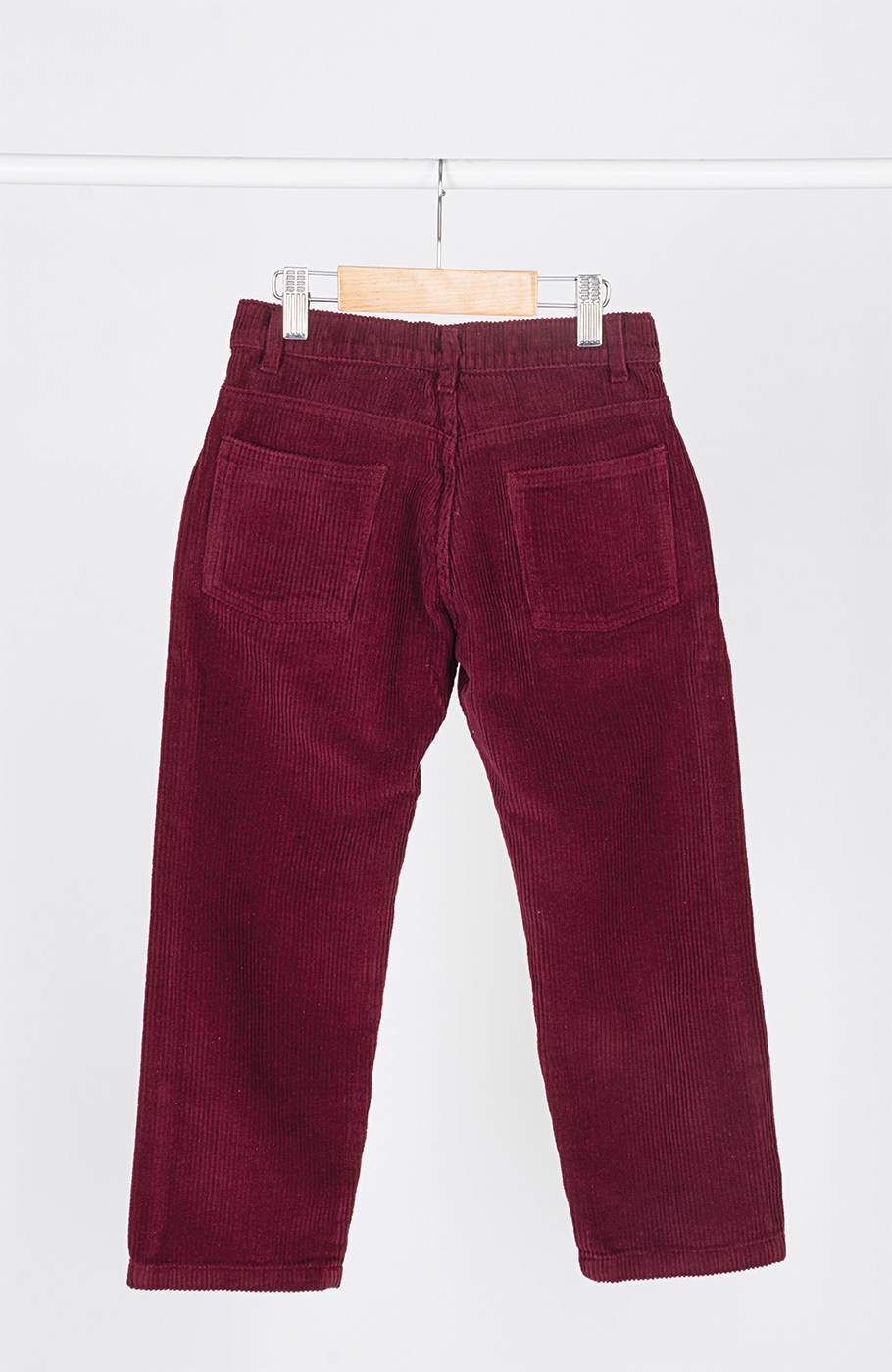 شلوار مخمل پیلی دار