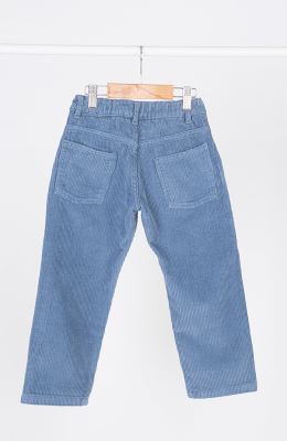 شلوار مخمل پیلی دار