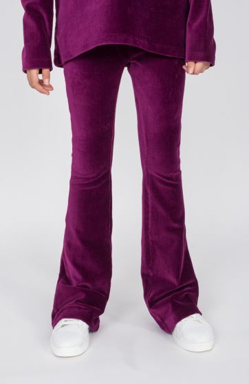 شلوار مخمل کبریتی فلر