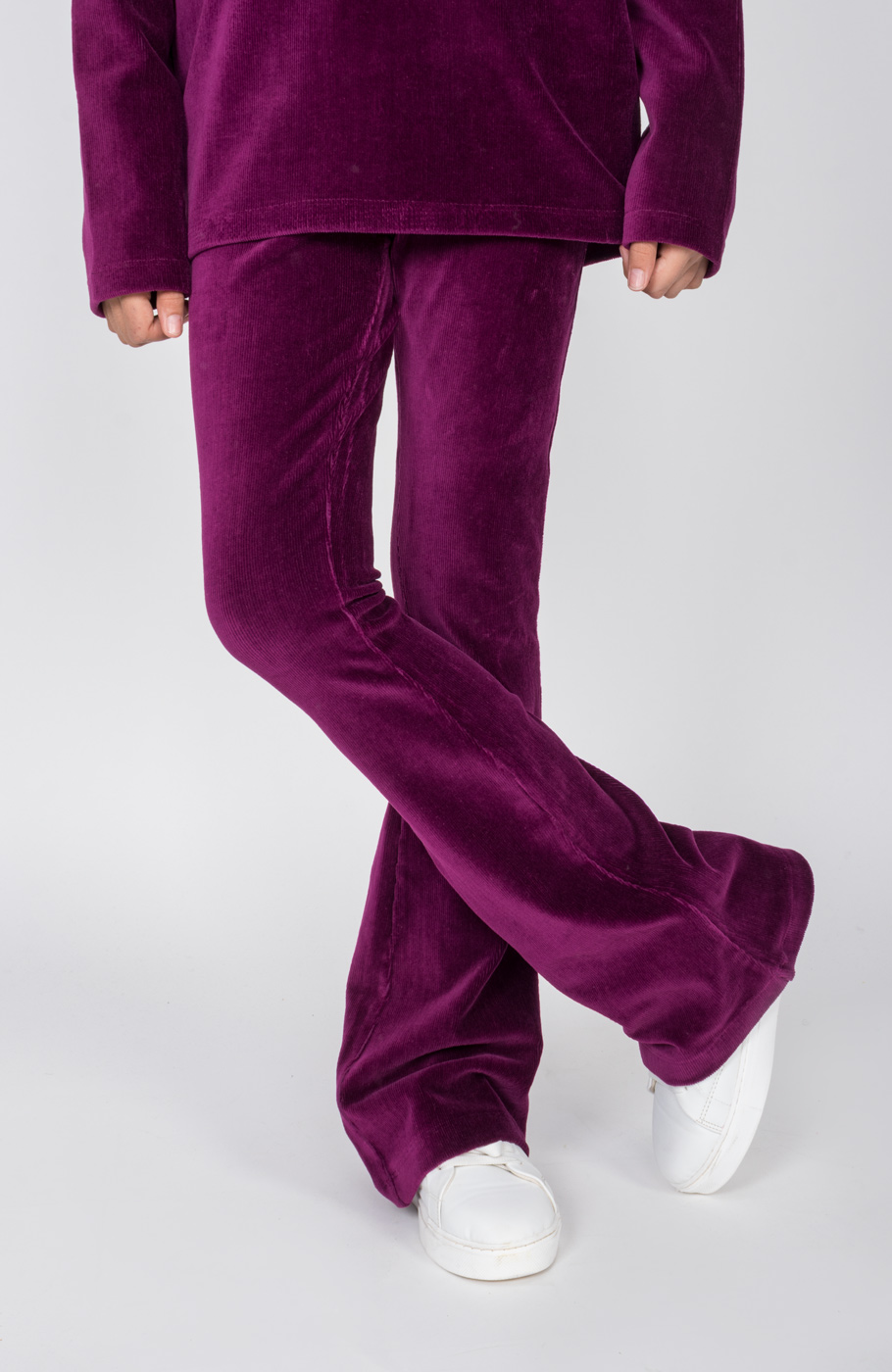 شلوار مخمل کبریتی فلر