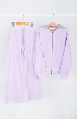 شلوار مخمل واید (ست با کد 10738)