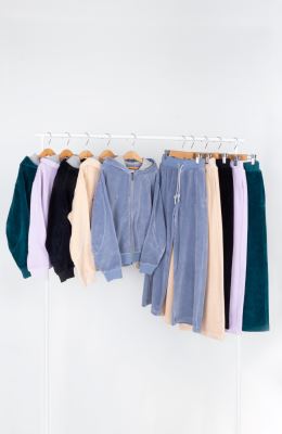 شلوار مخمل واید (ست با کد 10738)