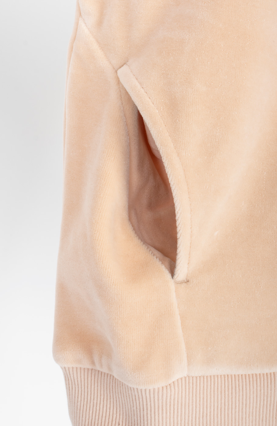 سوییت شرت مخمل برش دار (ست با کد 10739)