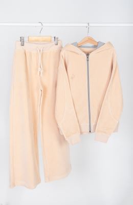 سوییت شرت مخمل برش دار (ست با کد 10739)