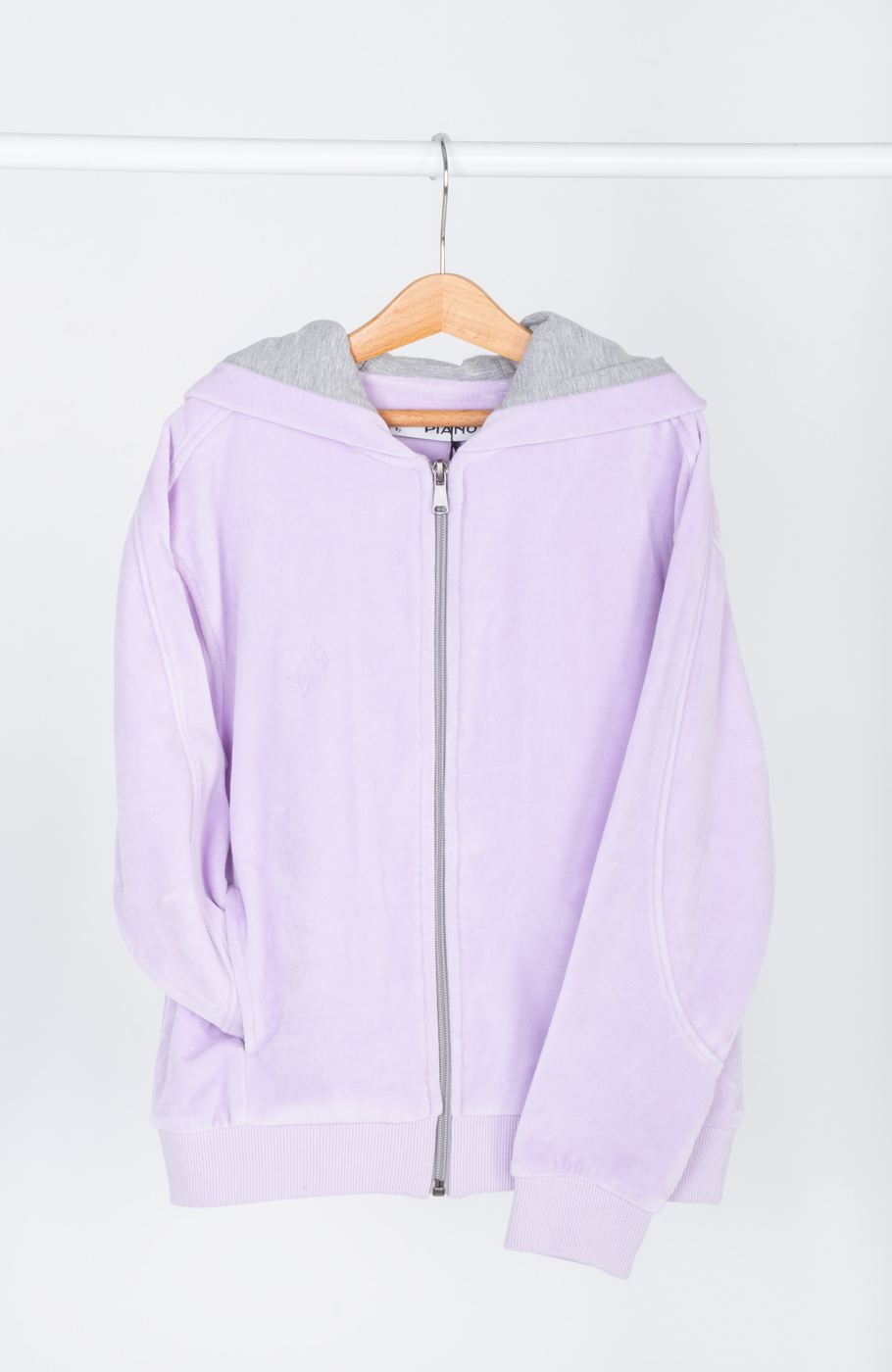 سوییت شرت مخمل برش دار (ست با کد 10739)