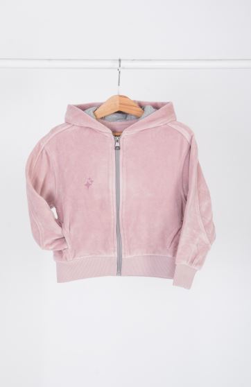 سوییت شرت مخمل برش دار (ست با کد 10737)