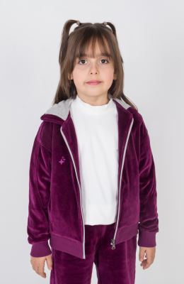 سوییت شرت مخمل برش دار (ست با کد 10737)