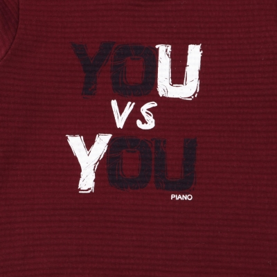 بلوز ژاکارد با یقه و مچ و دمپا نارنگ